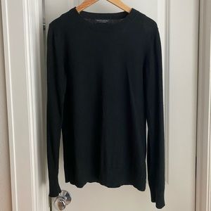 Banana Republic black silk & cashmere sweater